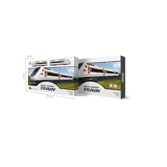 High-Speed Train with Light and Sound - Building Set