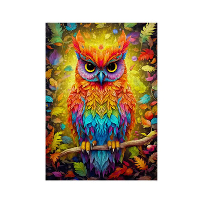 ENJOY PUZZLES Autumnal Owl (2225) - 1000 Piece Jigsaw Puzzle