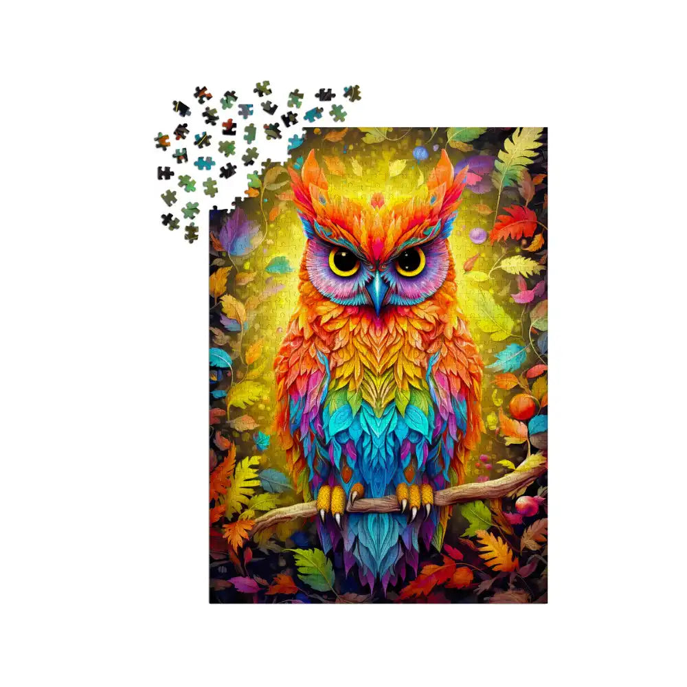 ENJOY PUZZLES Autumnal Owl (2225) - 1000 Piece Jigsaw Puzzle