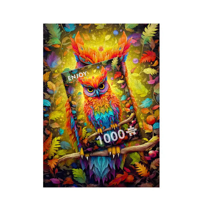 ENJOY PUZZLES Autumnal Owl (2225) - 1000 Piece Jigsaw Puzzle