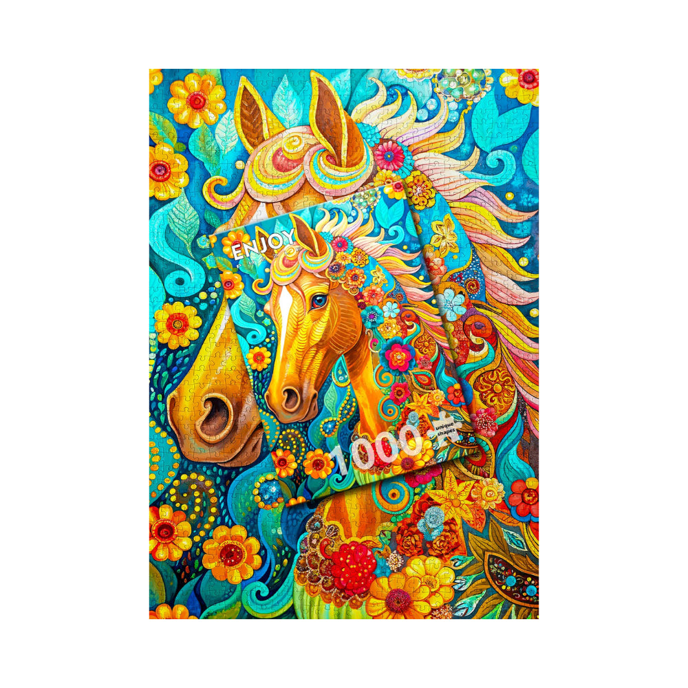 Blooming Mane 1000 Pieces Jigsaw Puzzle