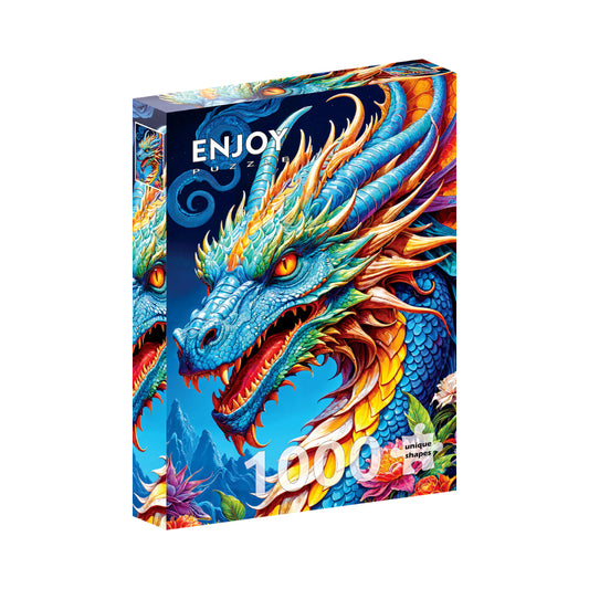Enjoy: Blue Dragon Jigsaw Puzzle 1000 Pieces