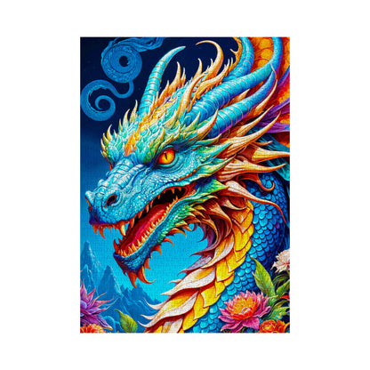Enjoy: Blue Dragon Jigsaw Puzzle 1000 Pieces