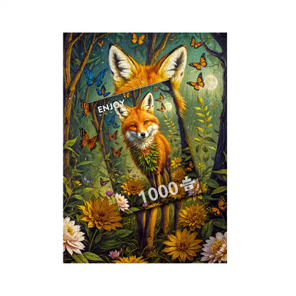 ENJOY PUZZLES Enchanted Fox (2162) - 1000 Piece Jigsaw Puzzle
