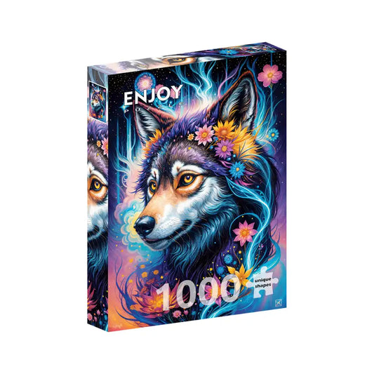 Enjoy puzzle Magical Wolf Portrait (2164) - 1000 Pieces Jigsaw Puzzle
