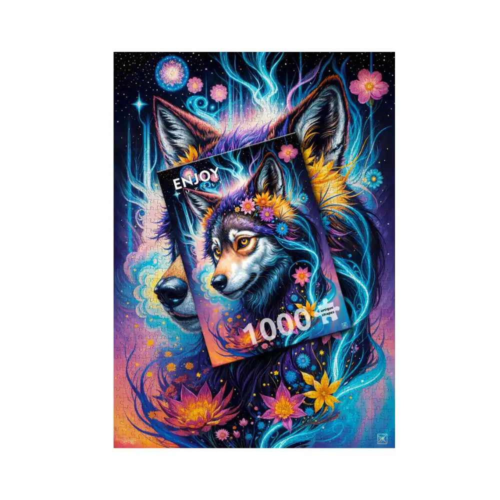 Enjoy puzzle Magical Wolf Portrait (2164) - 1000 Pieces Jigsaw Puzzle