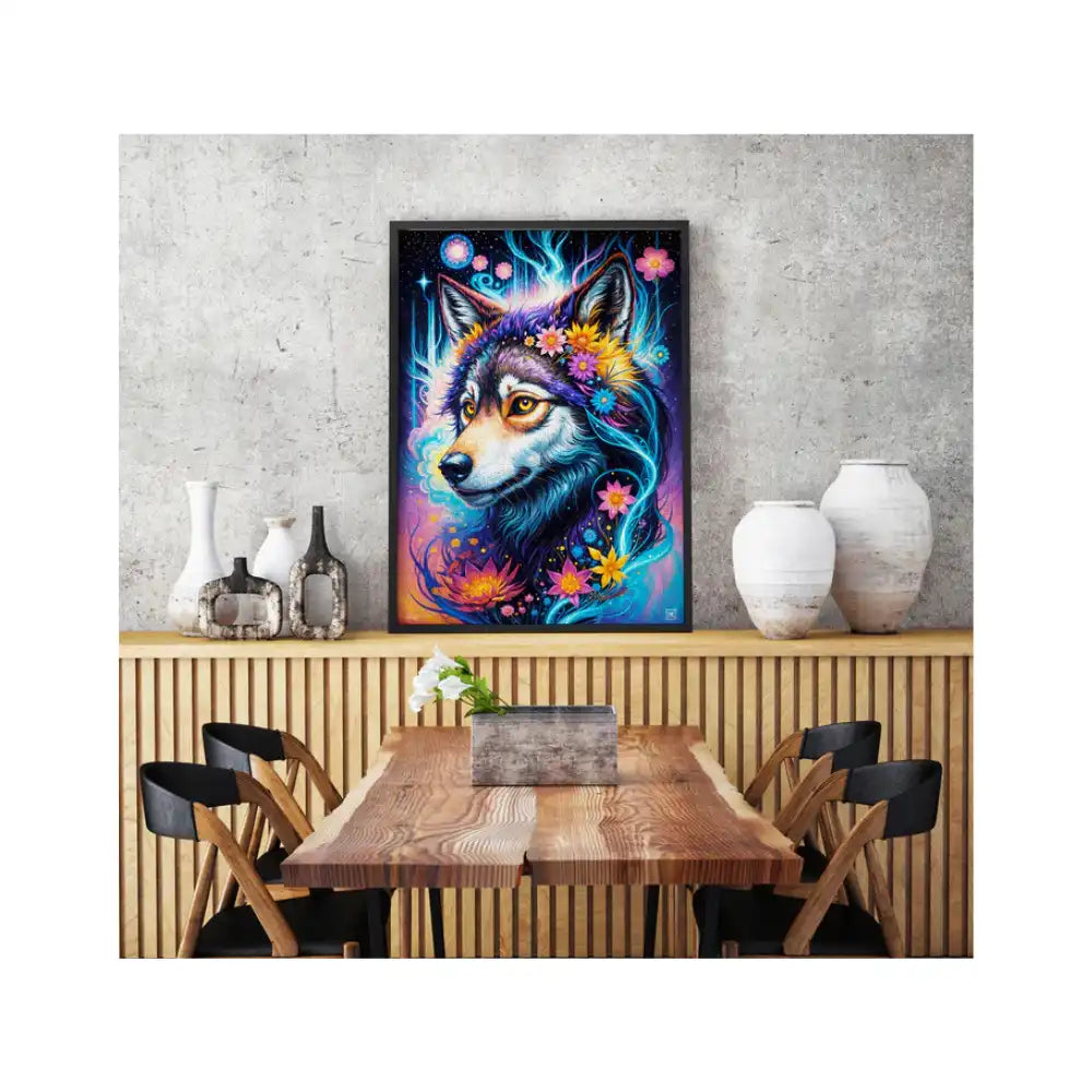 Enjoy puzzle Magical Wolf Portrait (2164) - 1000 Pieces Jigsaw Puzzle