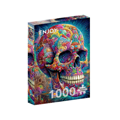 Enjoy puzzle Quirky Skull (2210) - 1000 Pieces Jigsaw Puzzle