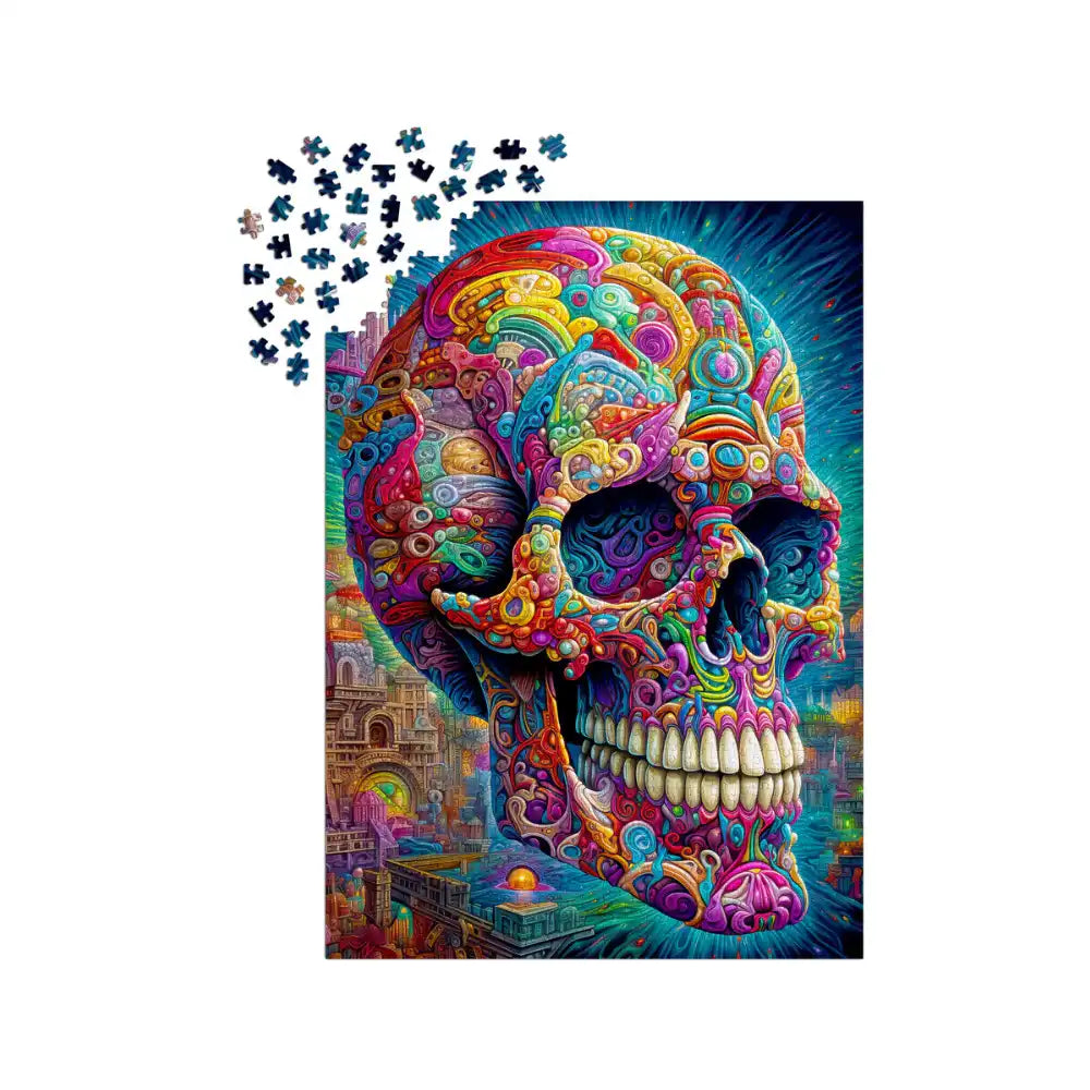 Enjoy puzzle Quirky Skull (2210) - 1000 Pieces Jigsaw Puzzle