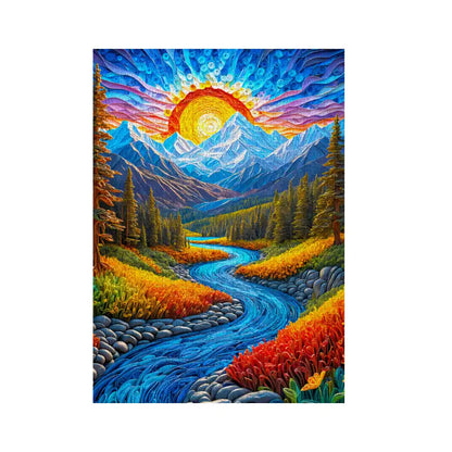 Enjoy puzzle Sunrise Landscape (2154) - 1000 Pieces Jigsaw Puzzle