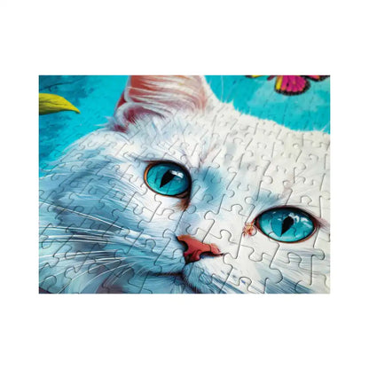 Enjoy puzzle White Cat (2140) - 1000 Pieces Jigsaw Puzzle