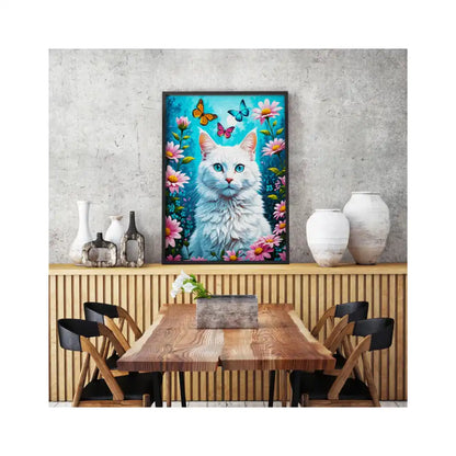Enjoy puzzle White Cat (2140) - 1000 Pieces Jigsaw Puzzle
