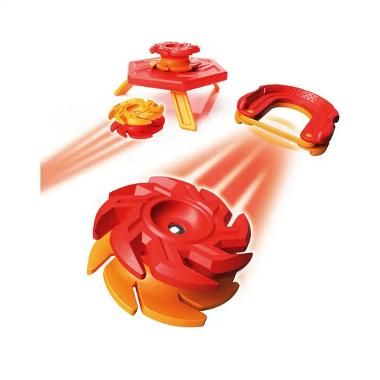 Fat Brain Toys Magshuto Mag-Kit Series 1 Flamepiercer Red