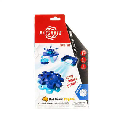 Fat Brain Toys Magshuto Mag-Kit Series 1 Metal Cypher Blue