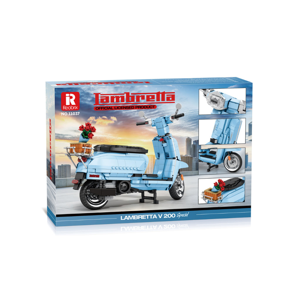 Lambretta Scooter Building Set - 1,169 Pieces