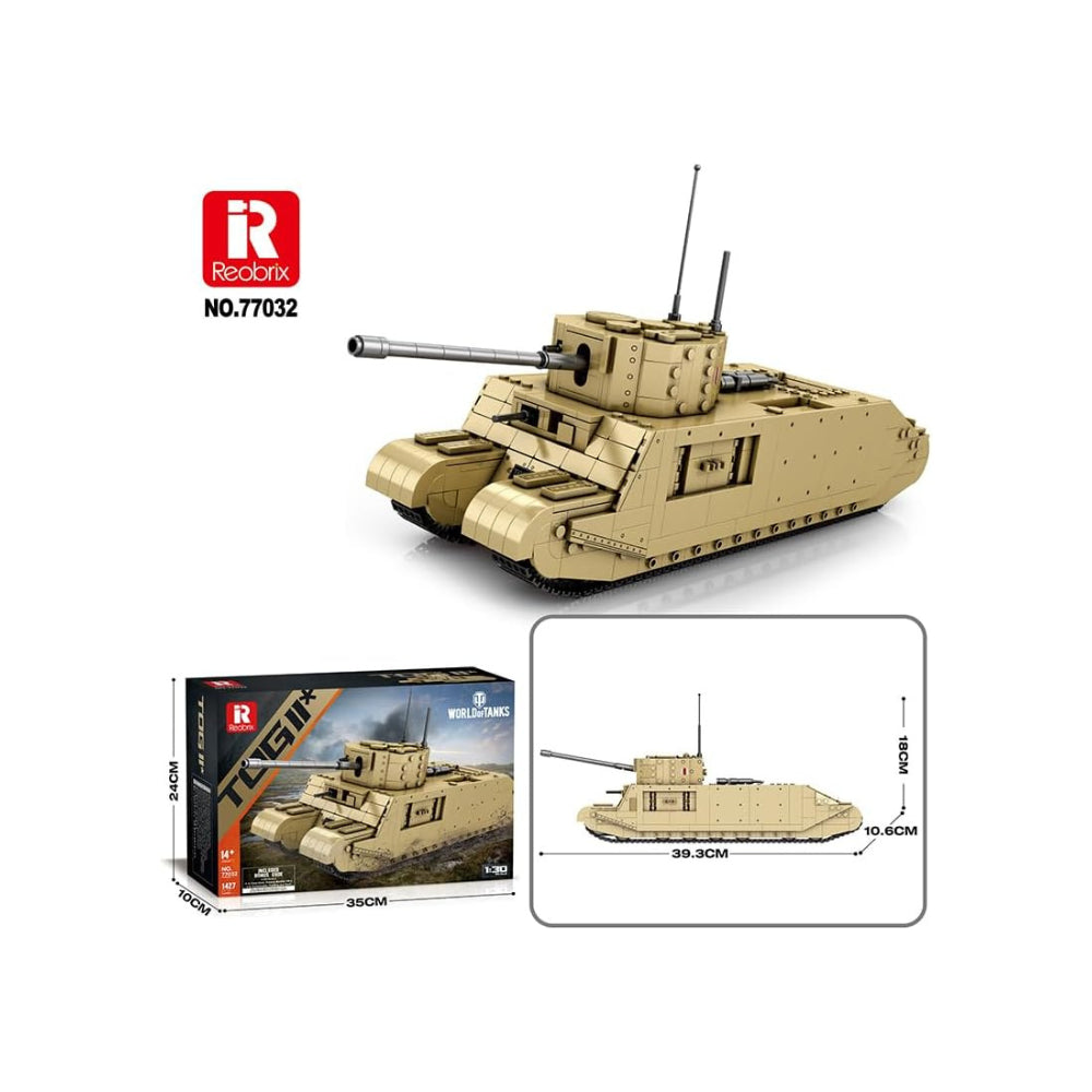 TOG II Tank Building Set - 1,427 Pieces