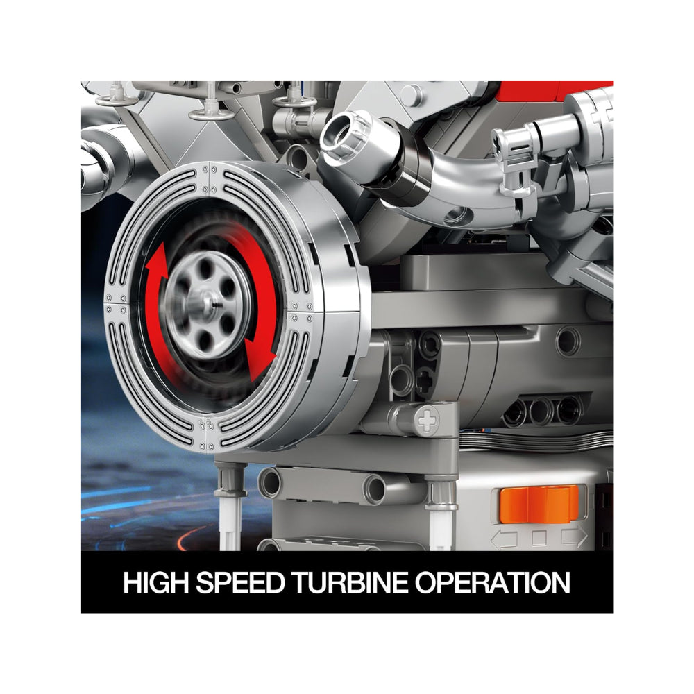 Racing Engine Building Set - 1,101 Pieces