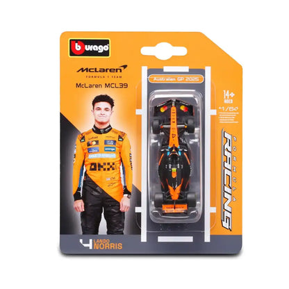 F1 Diecast Racing Cars 1:64 Assorted Collection