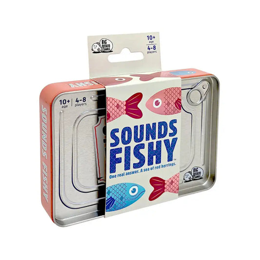 Sounds Fishy Travel Tin Game – Fun Family Card Game