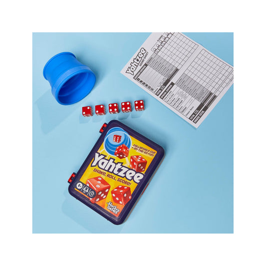 Yahtzee Travel Game - Portable Classic Dice Game