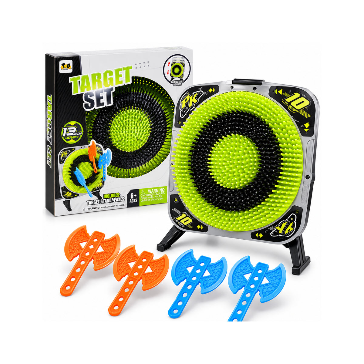 AXE THROWING 13" TARGET SET