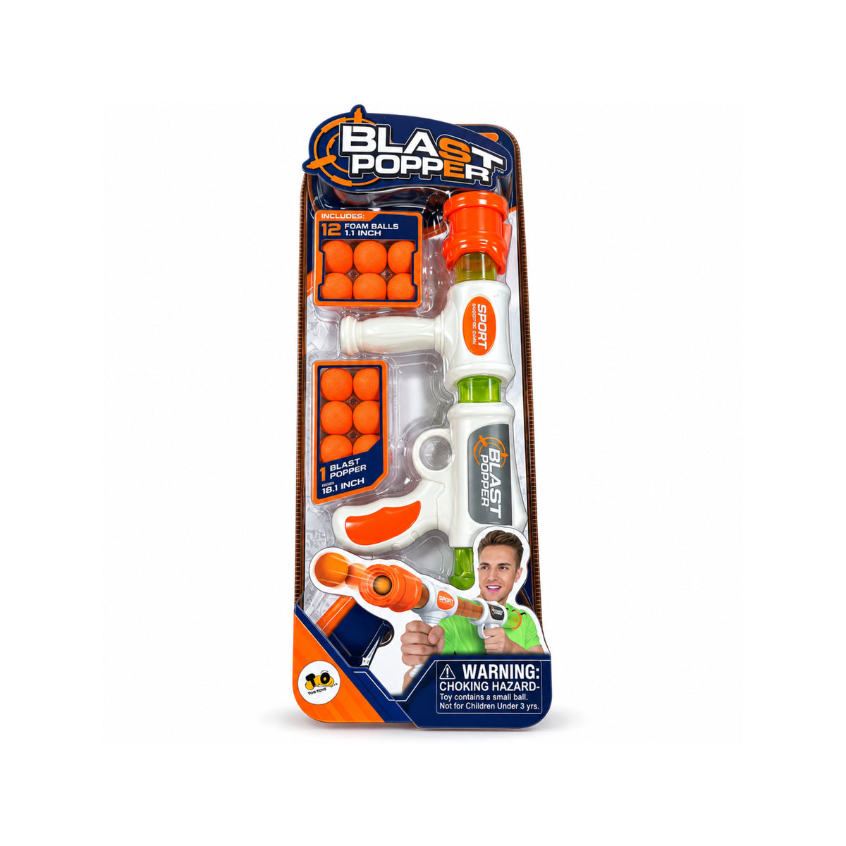 Blast Popper Set with 12 Balls