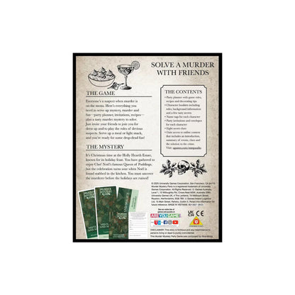 Solve a Murder - Mistletoe and Malice Board Game
