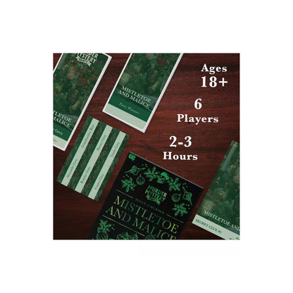 Solve a Murder - Mistletoe and Malice Board Game