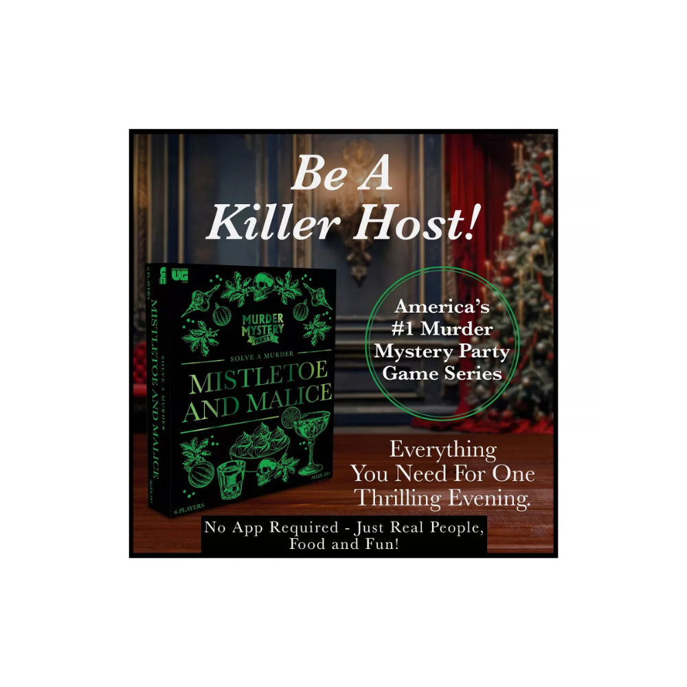 Solve a Murder - Mistletoe and Malice Board Game