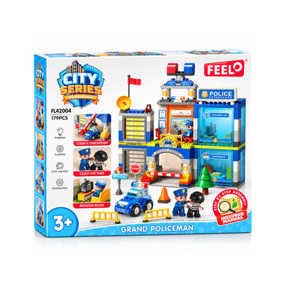 Police Station Building Set - 179 Pieces