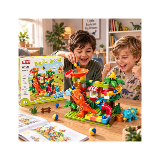 Dinosaur Ejection Building Set - 78 Pieces