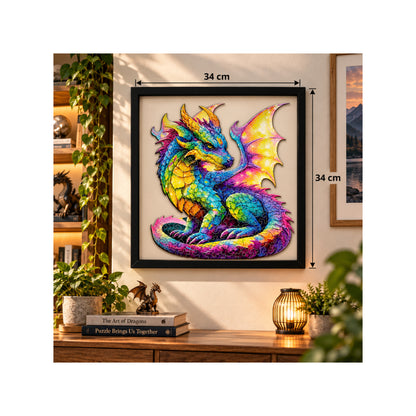 2DWP Dragon 180-Piece Wooden Puzzle Set