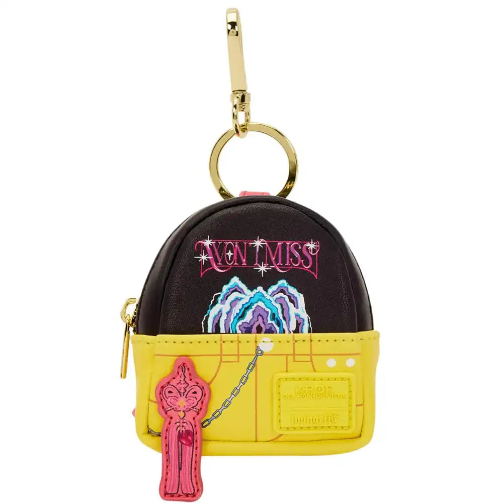 Loungefly: KPop Demon Hunter Mini Backpack Keychain Charm