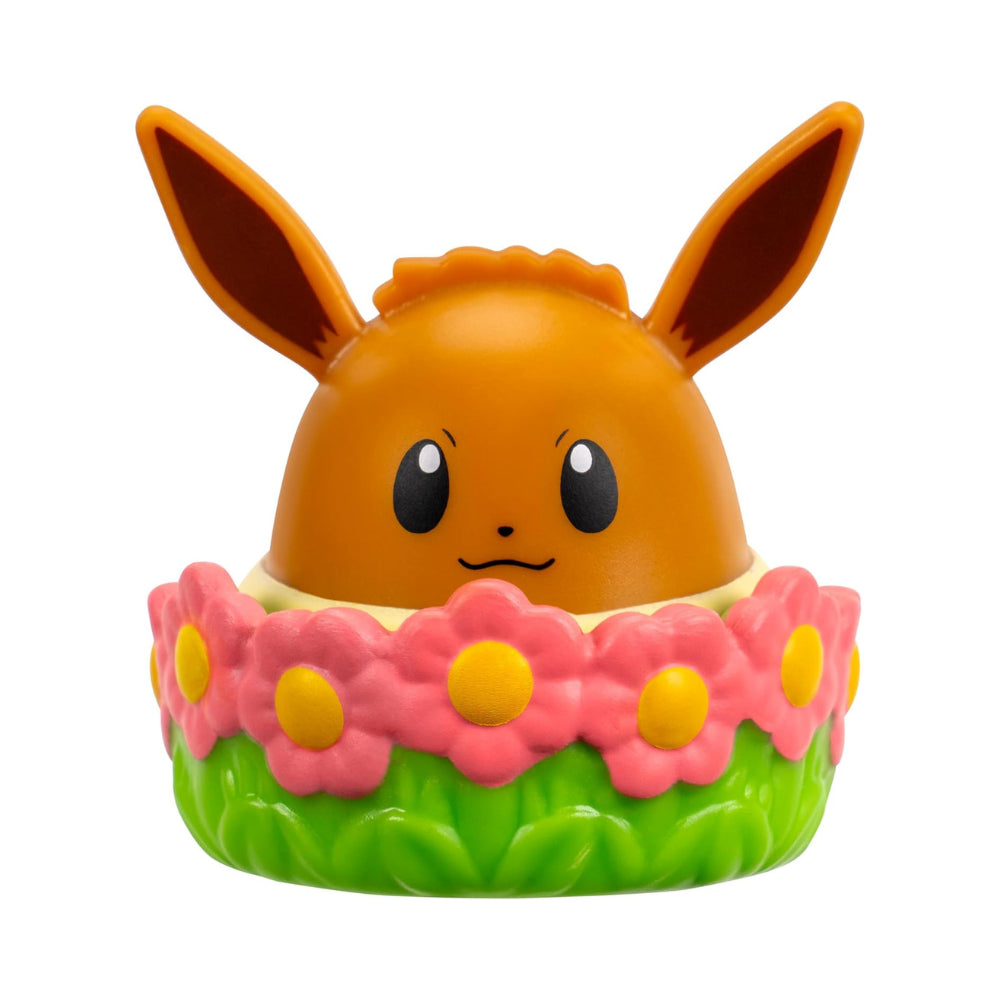 POKEMON Squish alongs 4-pack - Eevee, Snorlax, Bellibolt, Torchic