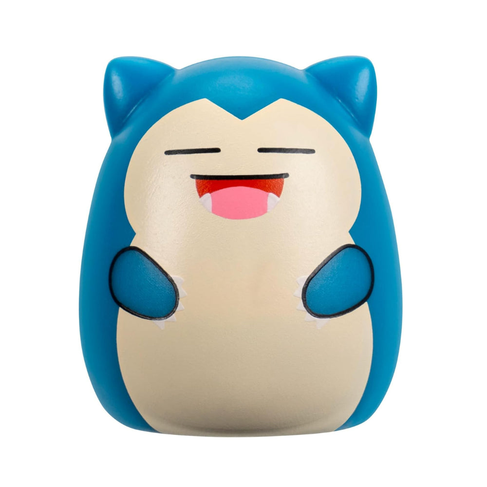 POKEMON Squish alongs 4-pack - Eevee, Snorlax, Bellibolt, Torchic