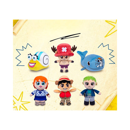 One Piece Single Plush 8 Inch Assorted