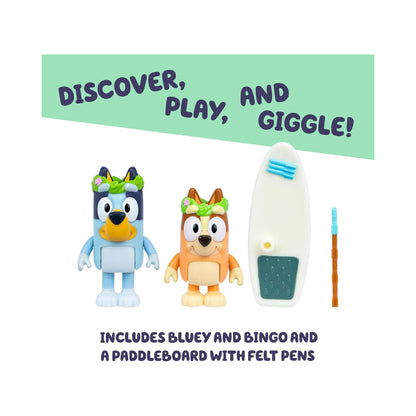 Bluey Figures 2 Pack Assorted
