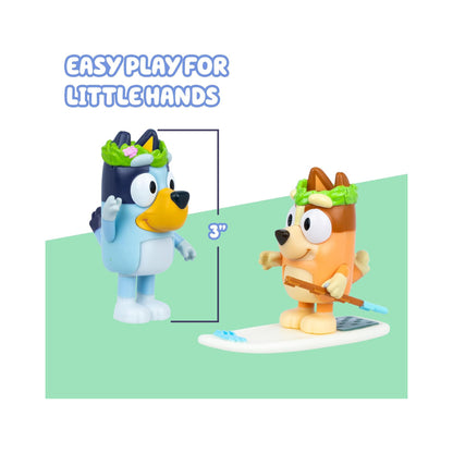 Bluey Figures 2 Pack Assorted