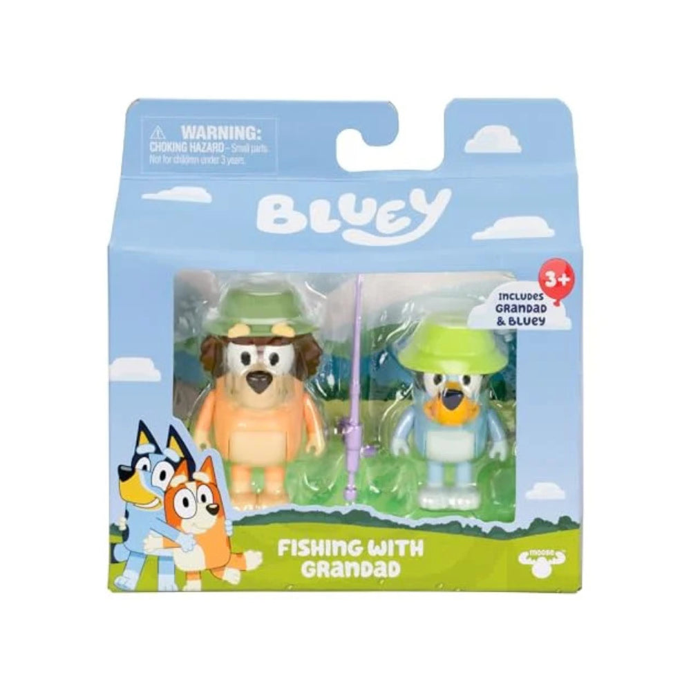 Bluey Figures 2 Pack Assorted