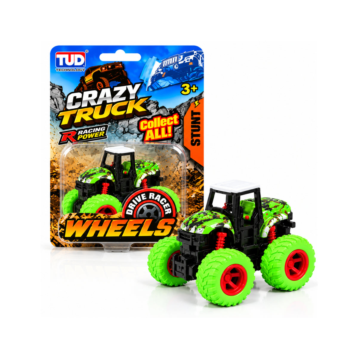 Crazy Truck Wheels Farm Monster Truck - Assorted (Random Pick)