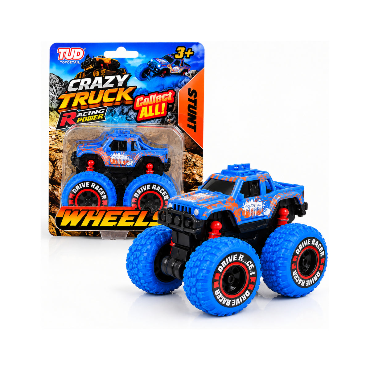 Crazy Truck Wheels Monster Truck - Assorted (Random Pick)