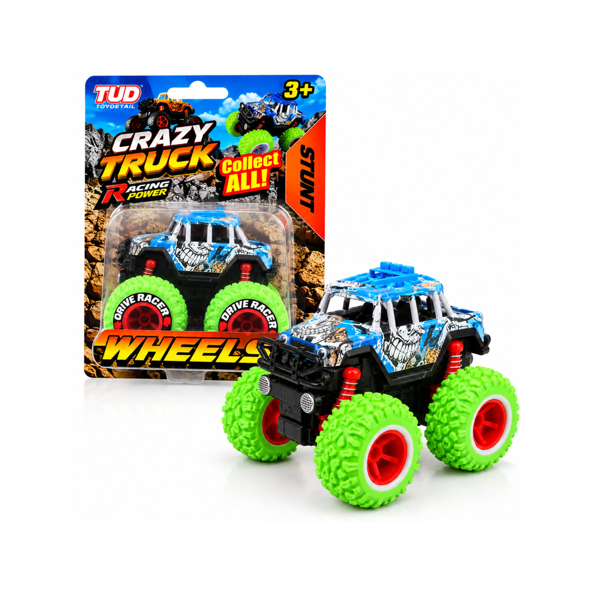 Crazy Truck Wheels Off-Road Monster Truck - Assorted (Random Pick)