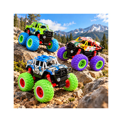 Crazy Truck Wheels Off-Road Monster Truck - Assorted (Random Pick)