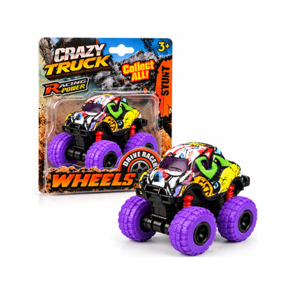 Crazy Truck Wheels Cartoon Monster Truck - Assorted (Random pick)