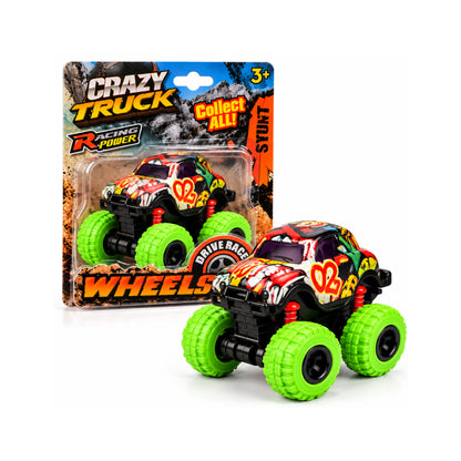 Crazy Truck Wheels Cartoon Monster Truck - Assorted (Random pick)