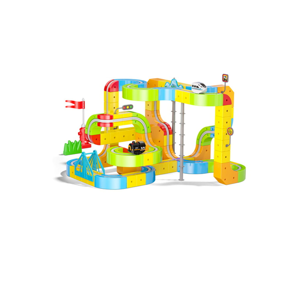 Anti Gravity Rail Car 168-Piece Electric Track Building Set