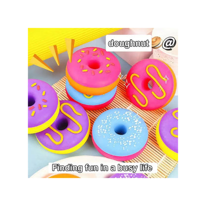 Squeeze Donut Squishy Toy Assorted Colors