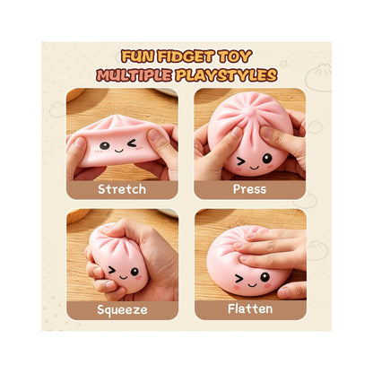 SQUISHY BIG BUN SOLID Assorted