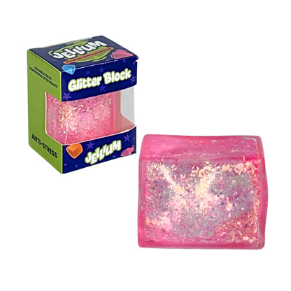 Jellium Glitter Block - Assorted Colors (Random Selection)