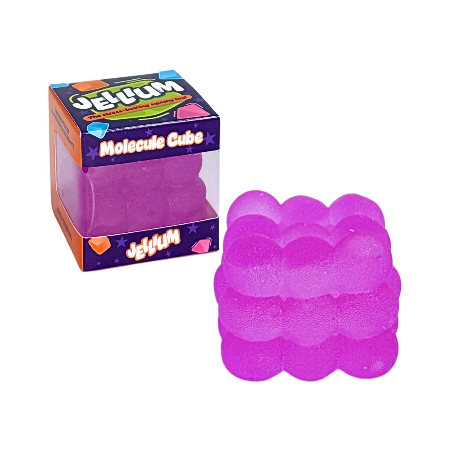 Jellium Molecule Cube - Assorted Colors (Random Selection)